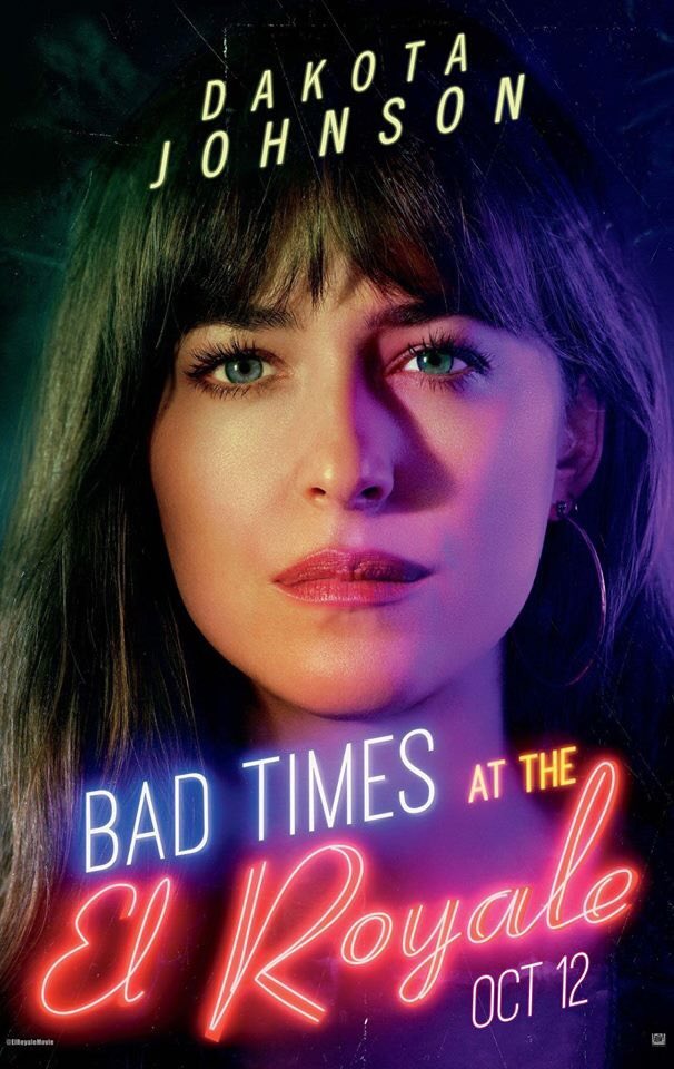 SoyParker_'s tweet photo. Nuevos pósters de #BadTimesAtTheElRoyale con #DakotaJohnson, #JeffBridges, #JonHamn y #ChrisHemsworth.

@FoxMexico. https://t.co/F0iijZfPoj