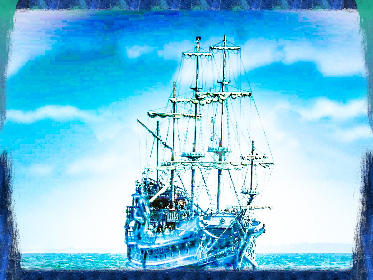 birchred's tweet photo. foto
'vanitas al'Adobe' - Spionnageschip van de Farseal Express Line - de schuit is nauwelijks te onderscheiden van de zee en van de lichte luchten - 'zo wijdt de wereld strekt' - dus moet het gaan om de Dietsche Radder - opm. zonder zeil zal varen moeilijk gaan @CNNTechGadgets https://t.co/lD4BRzZFjh
