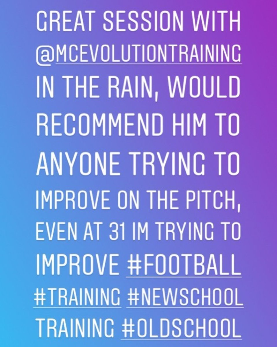 mcevotraining's tweet photo. Positive session feedback from @DeanMiller69, BE THE BEST YOU CAN BE, no matter what age! 💪⚽ https://t.co/VpwpF4ZP2a