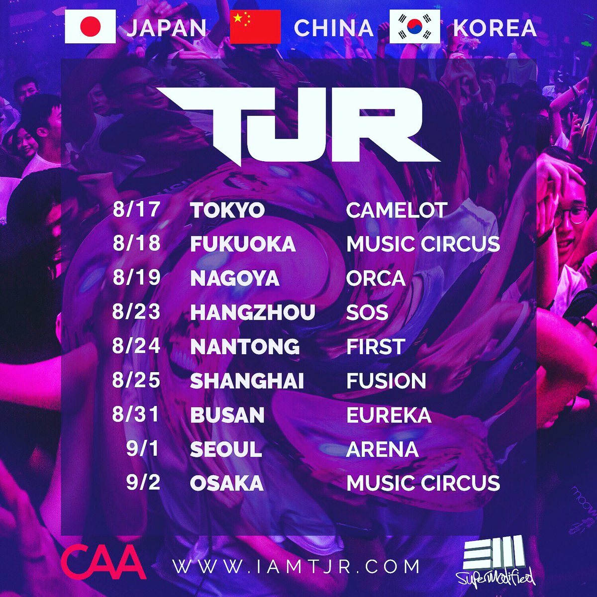 Asia tour begins this week 😀 https://t.co/YVCZCrbuCO