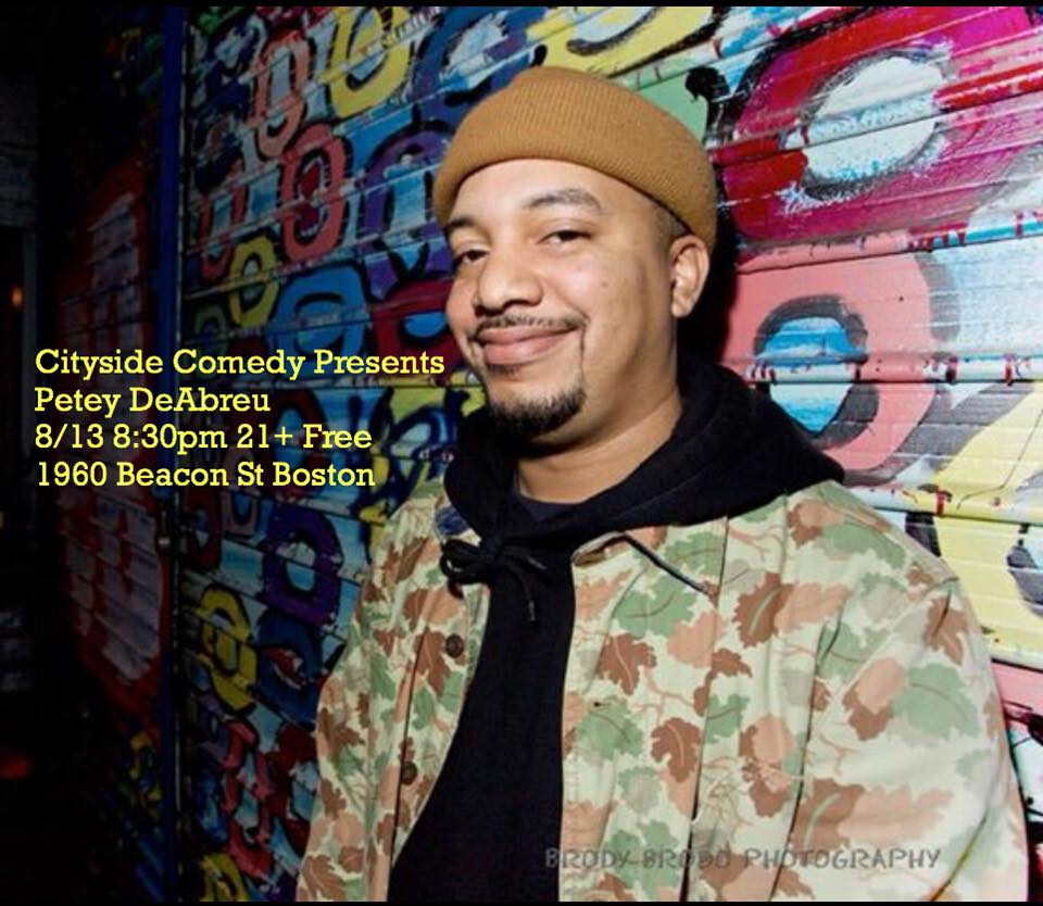 Tonight <a href="/ComedyCitySide/">CitySide Comedy</a> at <a href="/Cityside/">Cityside Bar</a> in Cleveland Circle featuring:
@Pdeezjokes
<a href="/BorisJohnson/">Boris Johnson</a>
<a href="/TheSamIke/">Sam Ike</a>
@whatsananjan &amp; more
Hosted by <a href="/WillSmalley/">Will Smalley</a>
facebook.com/events/2093780…