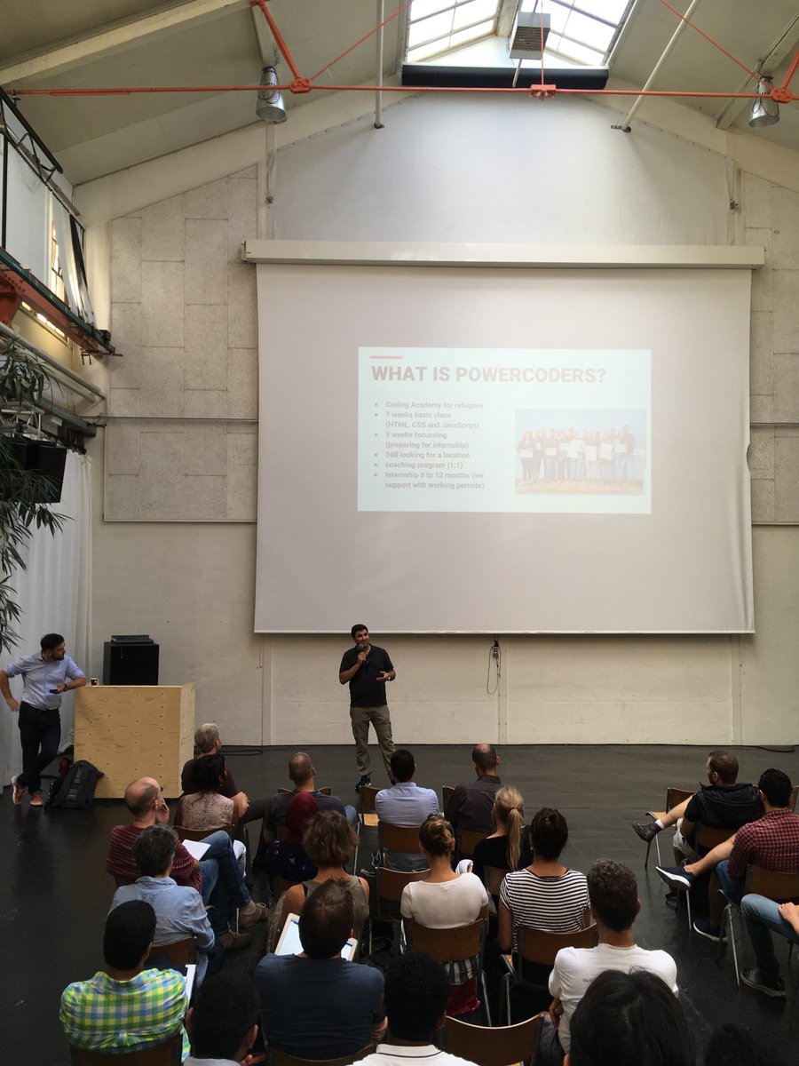 annashapes's tweet image. #PowerCoders kicking-off in #Basel! Excited to get involved. 😊 #RefugeesLearnToCode @PowerCodersHQ