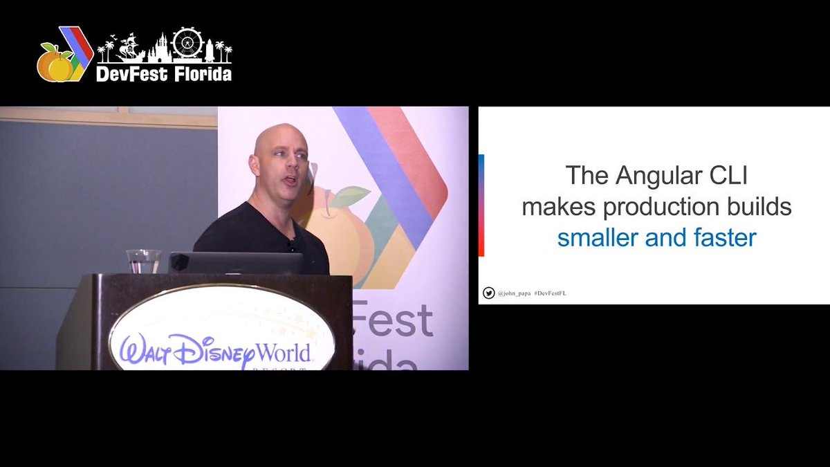 GDGCentralFL's tweet photo. DevFest Florida - Angular in the Cloud: When it's time to get MEAN - @John_Papa
https://t.co/dIpwVbVtW9 #devfestfl #orlandodevs #angular https://t.co/XFZfw6faXf