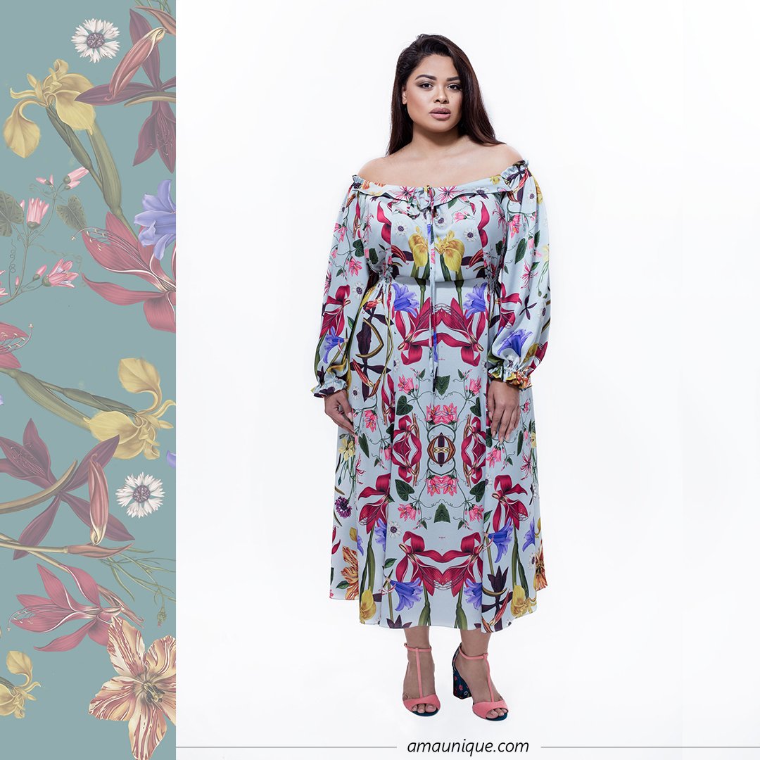 AMAunique2's tweet image. he dress from the new collection AMA.unique is created to emphasize your femininity, and the flying fabrics will make you feel like a heroine of the movies of the 80's😉🌸

Now you can make a preorder.

#plussize #plussizebeauty #plussizefashion #bodypositive #plussizecurves