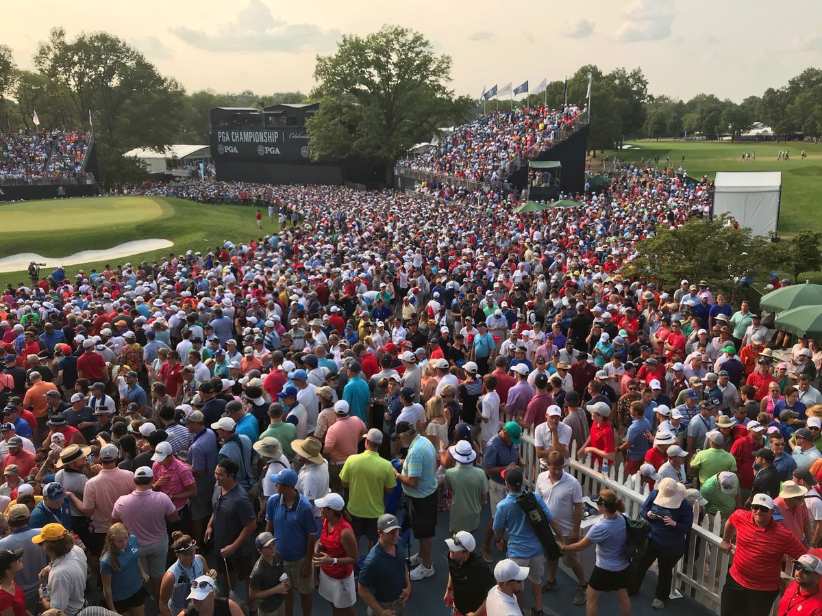 Highest final round tv ratings in 10 years.

The Tiger Woods effect.