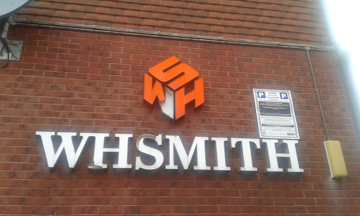 pix Old Whsmith Logo logo pops on twitter old logo watch