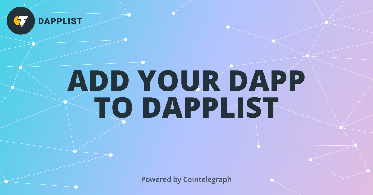 Dapplist tweet media