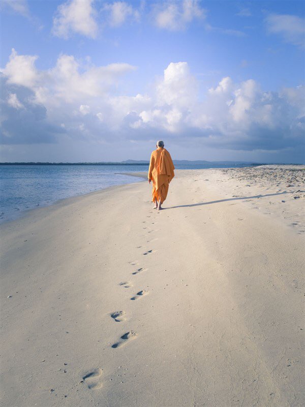 There the same set of foot prints. #SãthejChhe #PramukhSwami #MahantSwami