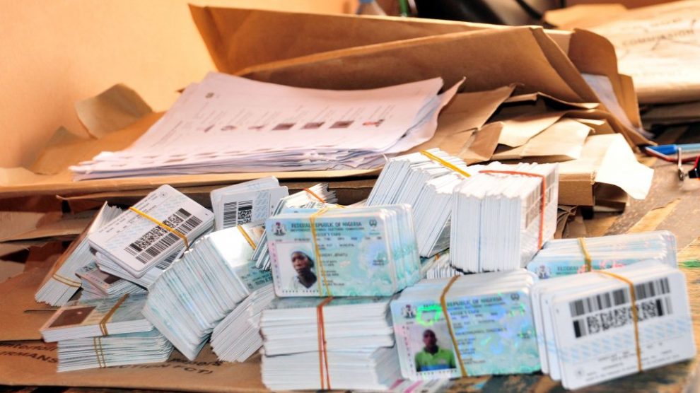 OfficialPDPNig's tweet photo. Already, Nigerians are aware that a blood relation of President @MBuhari is in charge of operations in @inecnigeria 

We charge @nassnigeria to immediately commence investigation into the veracity of this allegation. (PVCs Allegedly Found In Daura’s Home) https://t.co/nk2ZbTRc6c