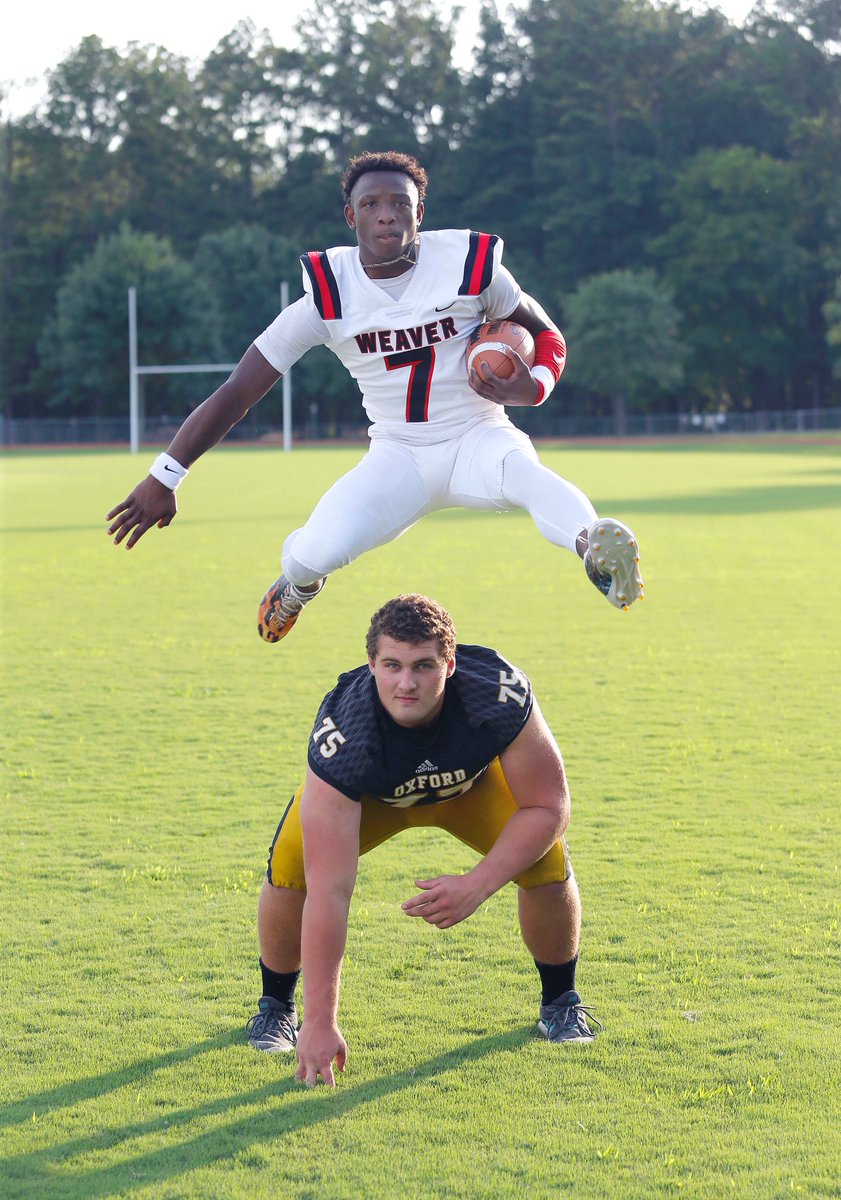 Chris Allen Brown (@chrisbrown_al) on Twitter photo Here’s a photo of @shamar42368625 hurdling <a href="/claywebbG3/">Clay Webb</a> during our <a href="/AnnistonStar/">The Anniston Star</a> preseason football cover shoot last Friday ...
(not photoshopped)
📷: <a href="/TPenny_Star/">Trent Penny</a> Here’s a photo of @shamar42368625 hurdling <a href="/claywebbG3/">Clay Webb</a> during our <a href="/AnnistonStar/">The Anniston Star</a> preseason football cover shoot last Friday ...
(not photoshopped)
📷: <a href="/TPenny_Star/">Trent Penny</a>