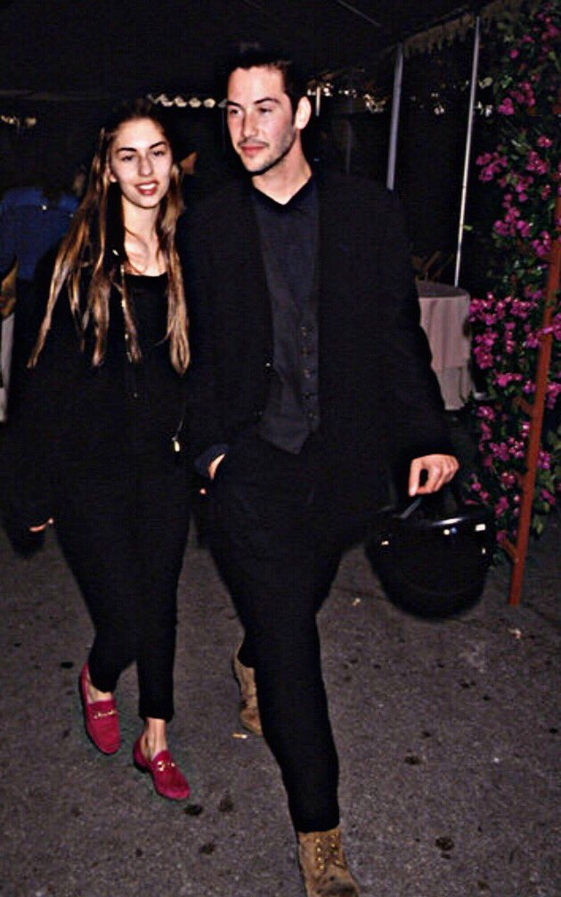 ViktoriaBlythe on X: Sofia Coppola and Keanu in the '90s looking