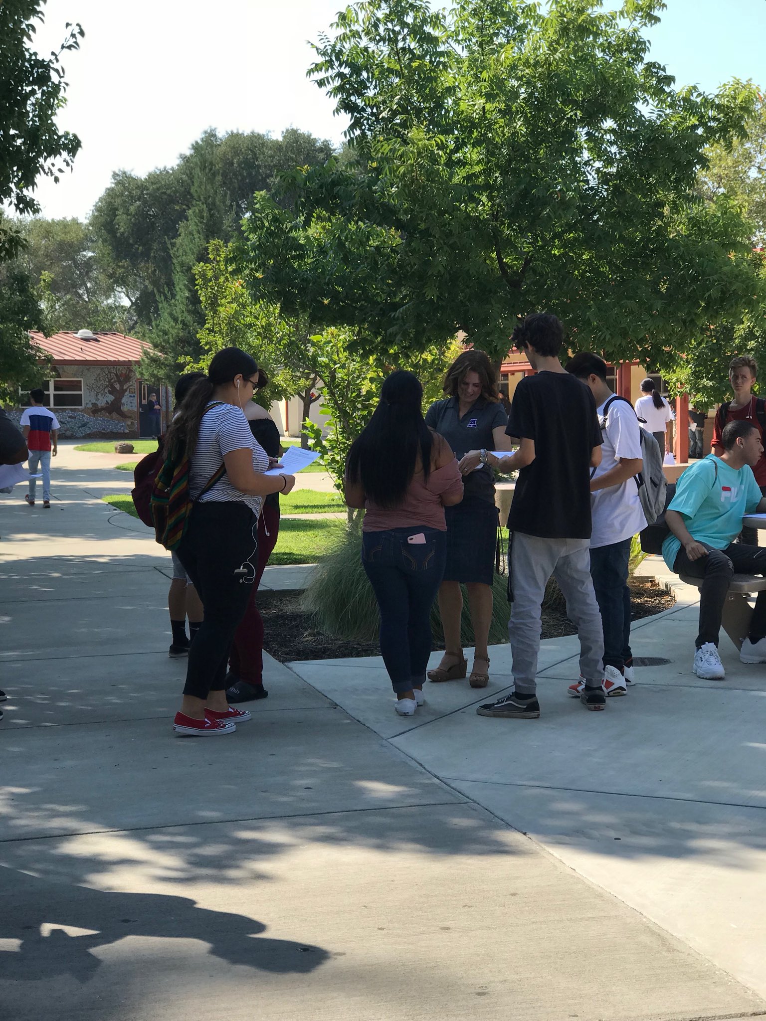 Adelante High School on Twitter "PRIDE scavenger hunt today 4th period. Students interviewing