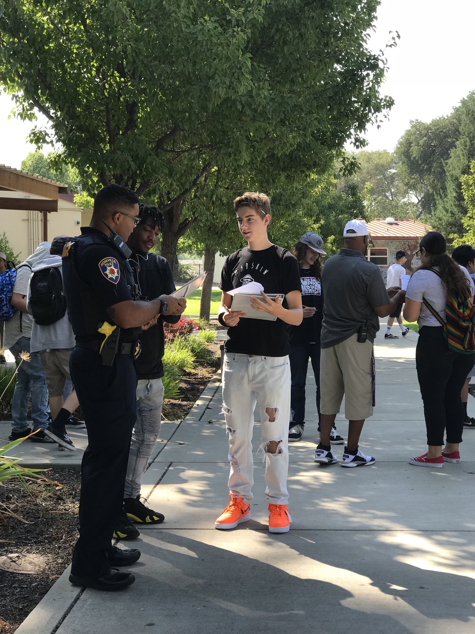 Adelante High School on Twitter "PRIDE scavenger hunt today 4th period. Students interviewing