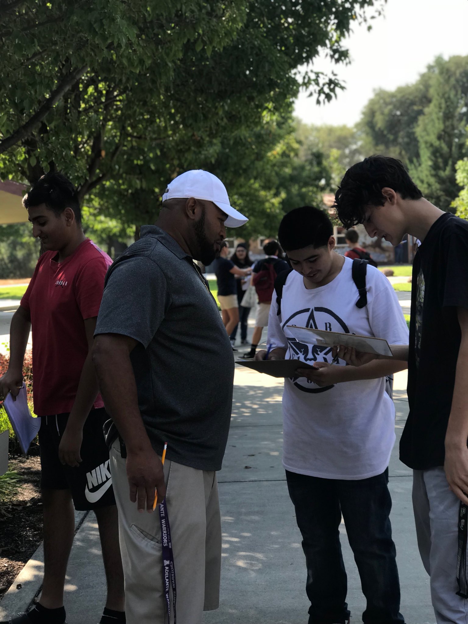 Adelante High School on Twitter "PRIDE scavenger hunt today 4th period. Students interviewing