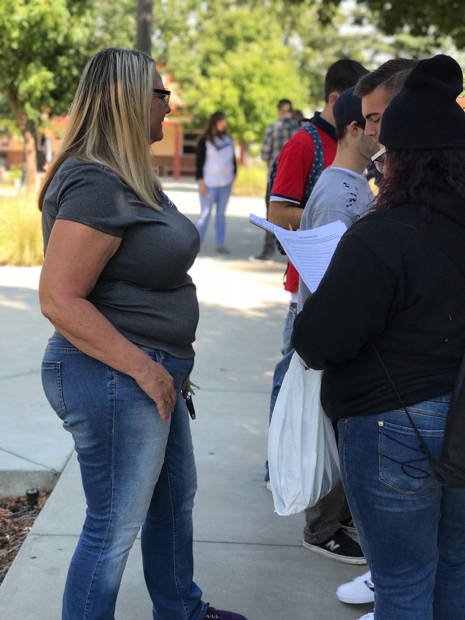 Adelante High School on Twitter "PRIDE scavenger hunt today 4th period. Students interviewing