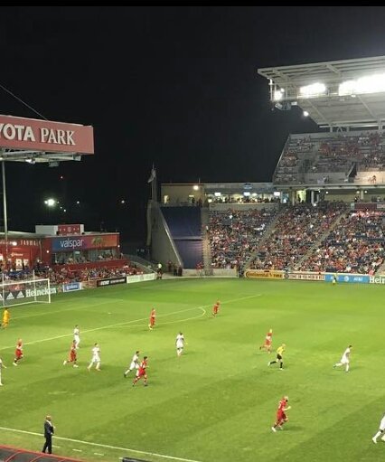 AmericanCasual1's tweet photo. Sector Latino section completely tarped off. Smh. #mls https://t.co/AcfGY0TcNw