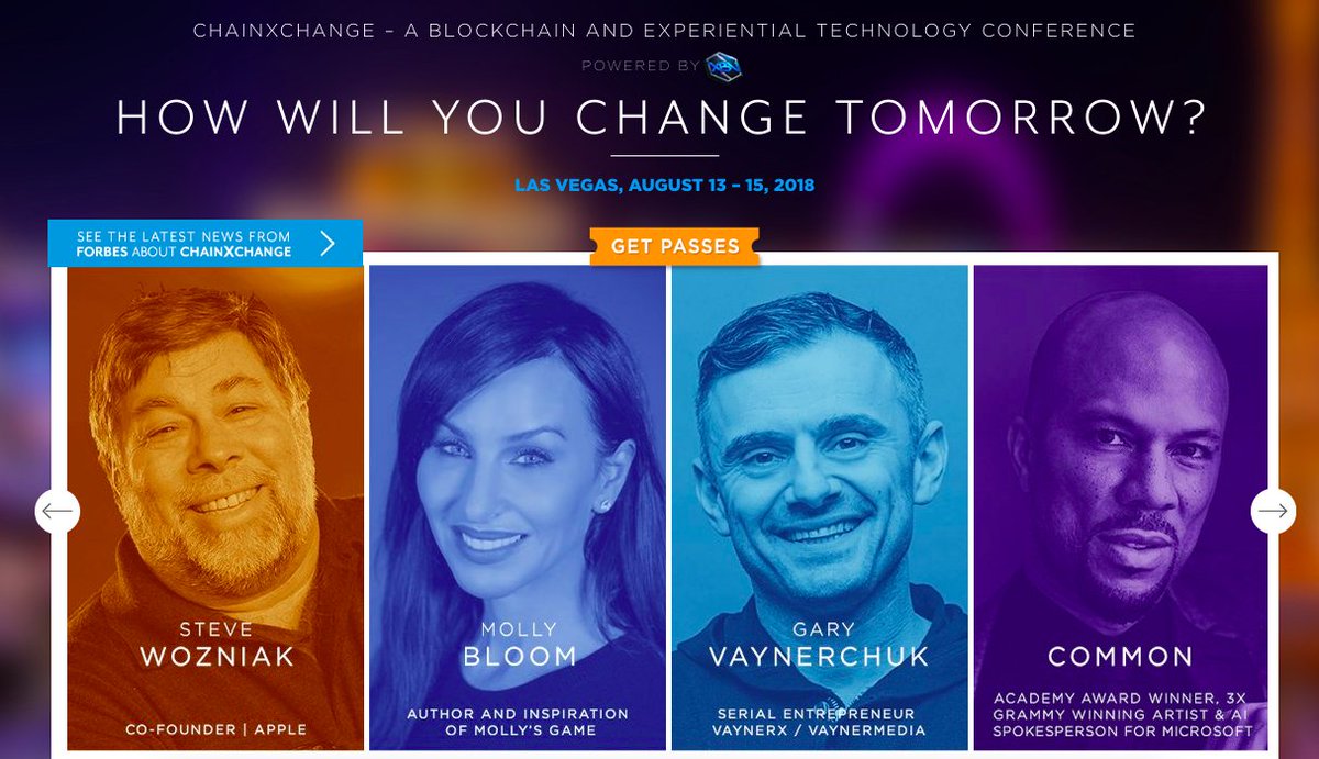 acesdotfun's tweet photo. Excited to have our founders @cyrusinc and @jasonthehealer on stage alongside these game changers! If you're here, we'll be hanging out with the @blockchainbch crew, say hello! @garyvee @ImMollyBloom @stevewoz @common @fundstrat @nxthompson @paulkrugman #change #blockchain #Vegas https://t.co/d01C1FaKmm
