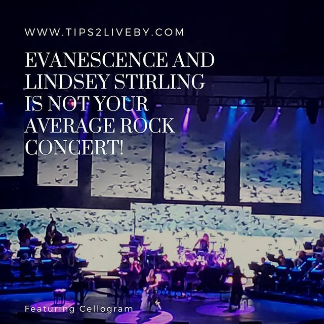 🎵🎵Happy Music Monday!  We are celebrating with a new blog post about the Evanescence + Lindsey Stirling show.  Check it out.  LINK IN MY BIO!!! 🎵🎵
.
.
#evanescence #lindseystirling #cellogram #concertreview #notyouraveragerockconcert #fullorchestra #… ift.tt/2MiPcgL