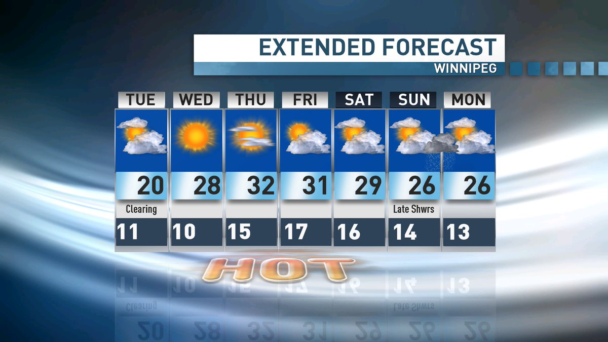 johnsauderCBC's tweet photo. Another coolish day then back into the warm stuff second half of the week. #cbcmb #cbcmbsummer https://t.co/MJxsizAgEn