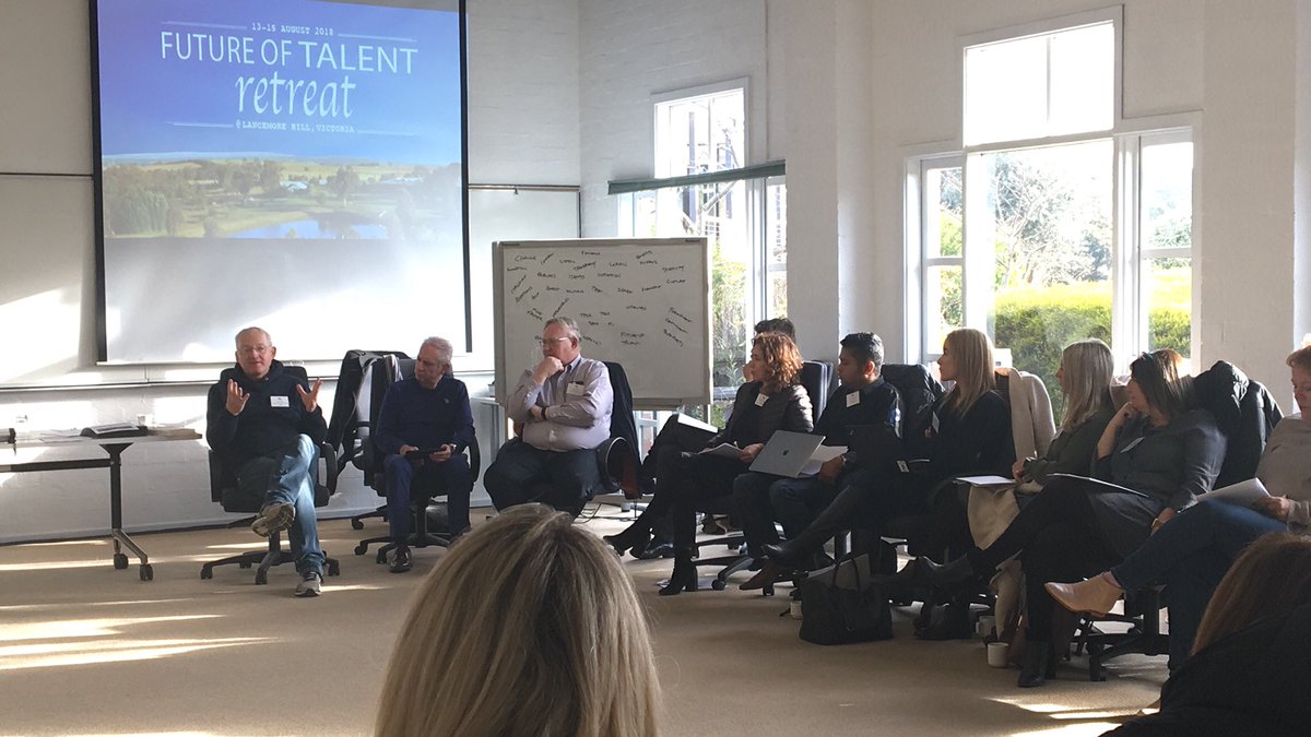 ATCevent's tweet photo. .@TobyWalsh kicking us off at our first ever #FutureofTalent retreat! #FOT2018 #countryvictoria #talentacquisition #talent #recruitment #atc https://t.co/CgVJqALq04
