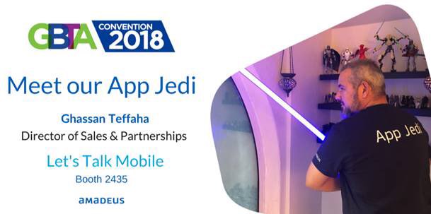 Want to know how Amadeus can change your travelers mobile journey? Meet ⁦<a href="/GhassanTeffaha/">Ghassan Teffaha</a>⁩ in San Diego at #GBTA2018 booth 2435 !
