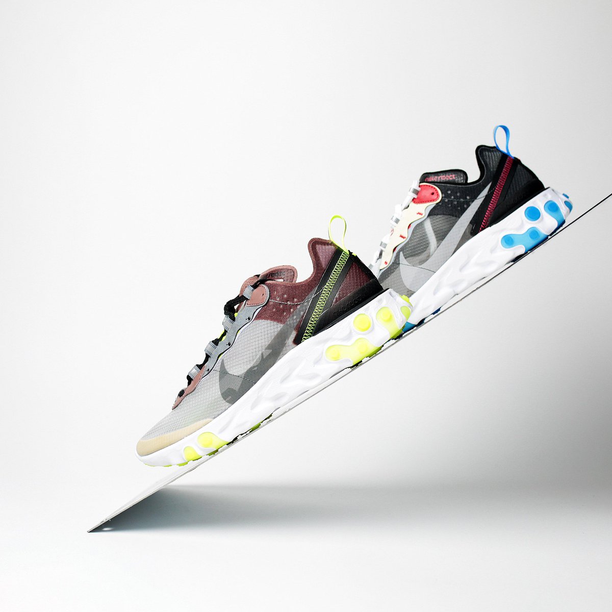 ExtraButter's tweet image. Nike React Element 87 in "Dark Grey" and "Desert Sand" ($160). Releasing tomorrow, 8/14 at 124B Allen Street. First come, first serve.
#nike #reactelement87