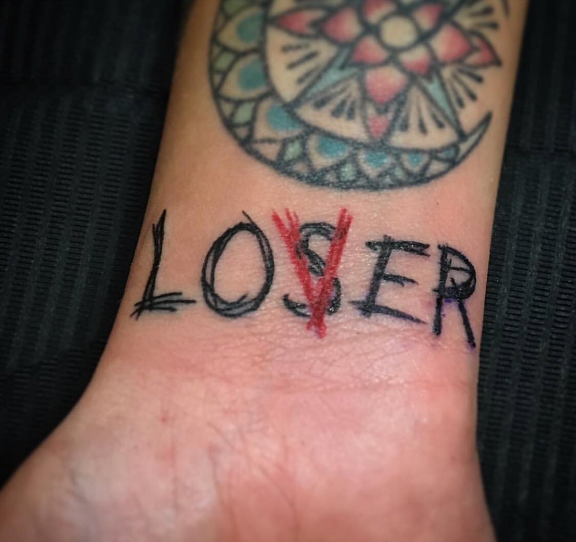 Your 1 Tattoo  Piercing Shop  on Instagram LoserLover Tattoo  done by our artist tattooigorsandiego