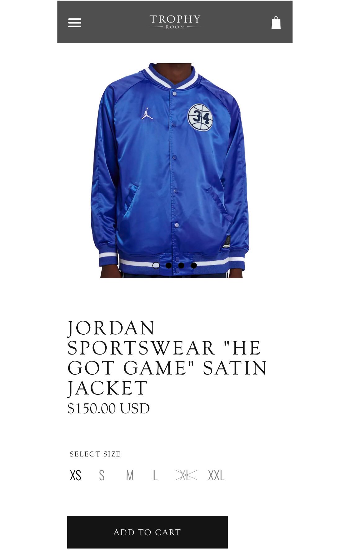 he got game jacket