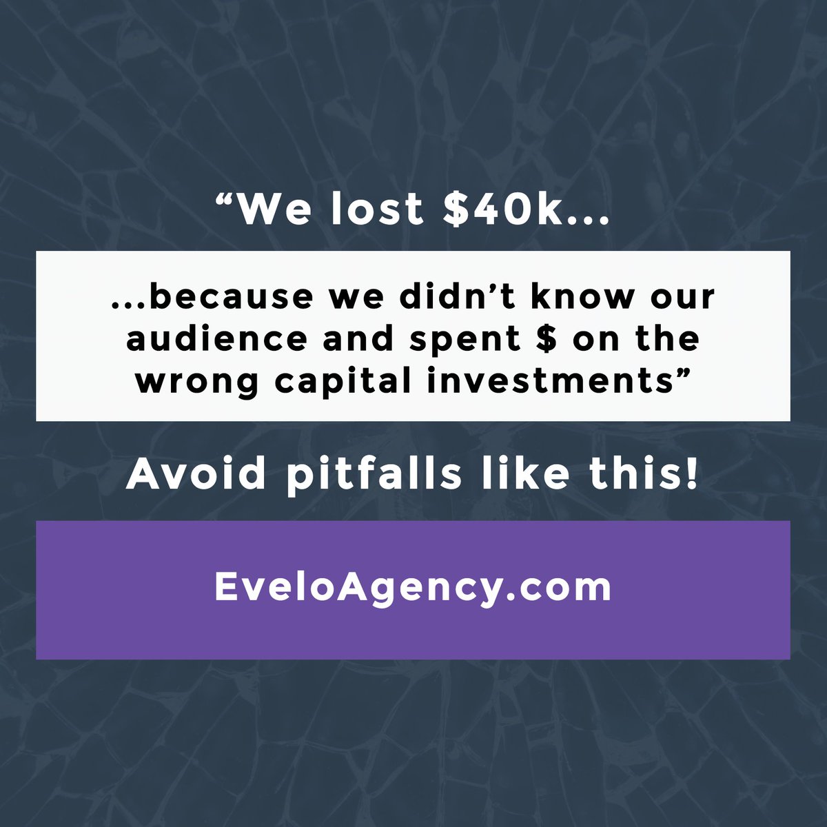 EveloAgency's tweet photo. This came from a blog …“We had to move and lost $40k on our coworking concept because of #investments (like paint) that we couldn't take with us!” — Avoid pitfalls like this! SETUP A DISCOVERY SESSION w us today > https://t.co/PMW2YIdOXJ #realestatedevelopment #luxuryrealestate https://t.co/XkQNJFm9Te