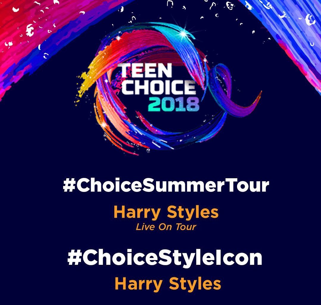 Thank you to everyone who voted #TeenChoice #ChoiceStyleIcon #ChoiceSummerTour