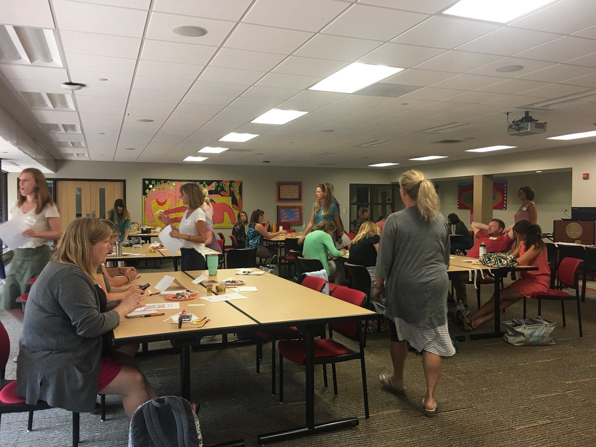 Summing up our time at #CUIgnite2018: “So excited to see the energy that is leaving this room today.” Fired up for 2018-2019! 🔥🔥<a href="/CarrollUEduDept/">CarrollU Edu Dept</a> @kramerkathy <a href="/RAD4teaching/">RoseAnn Donovan</a>