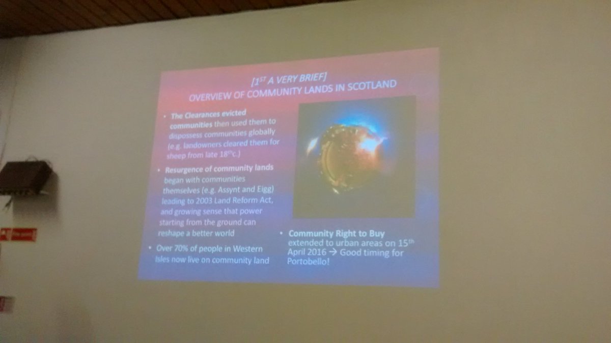 tomayounger's tweet image. "Community lands are the future, not the past...this can come as a shock to people in power." @justkenrick shares story of how @ActionPorty are saving Bellfield &amp;amp; recreating a vital community space #CommunityLandWeek