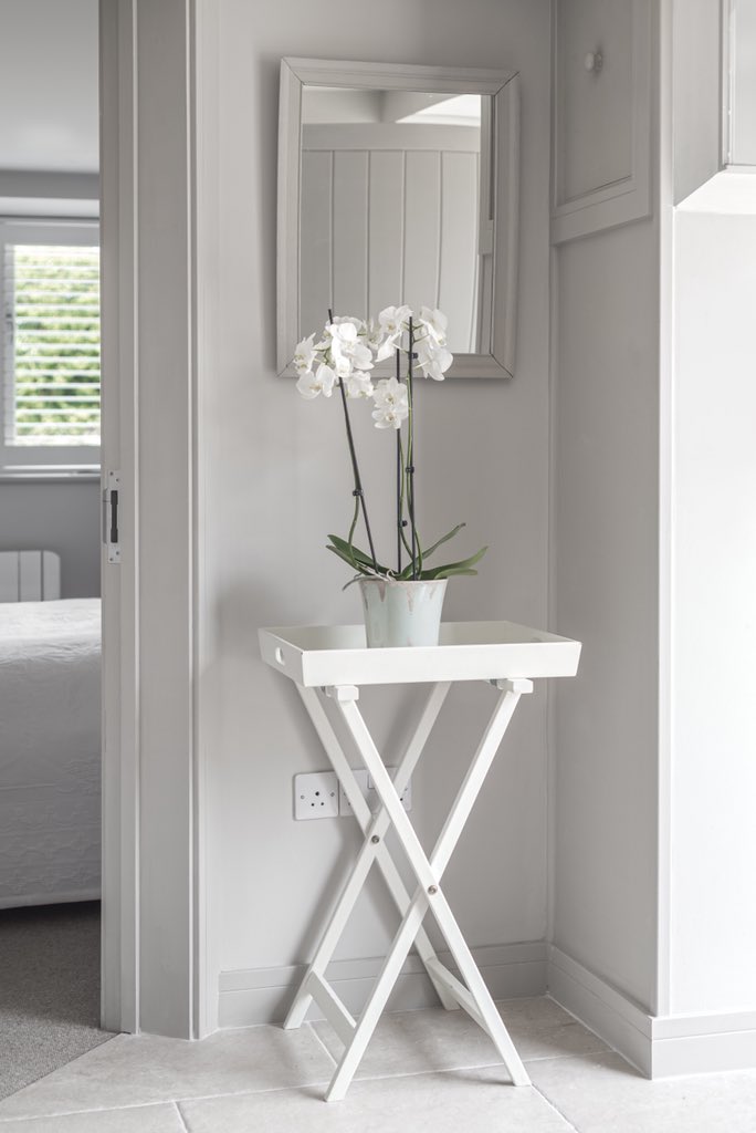 emilyscottfood's tweet photo. Calm tones in my rooms @sttudyinn @FarrowandBall #cornforthwhite #purbeckstone 🙌🏻 https://t.co/6GXfXCE305