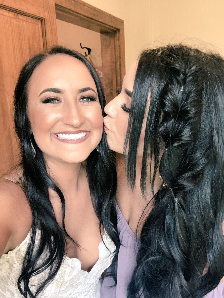 marquiehibster's tweet photo. never felt so honored to do anyone’s makeup more than i did for my sisters wedding, i love you so much Gloria ❤️ https://t.co/9xctT7tu5d