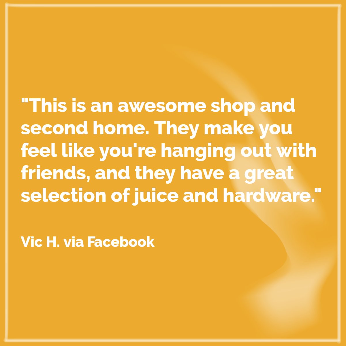 IvapeG's tweet image. We're here to make your visits something you'll always look forward to.