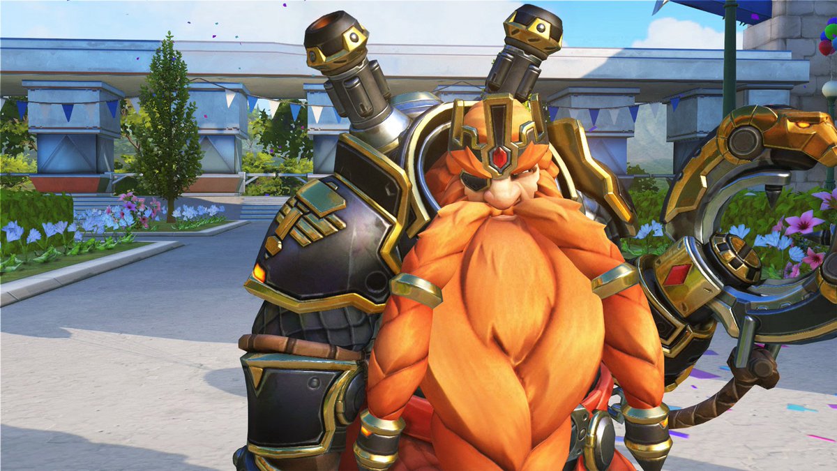 Torbjorn: I'm not a dwarf![ literally one Blizzard anniversary later ]Torbjorn: I'm king of the dwarves