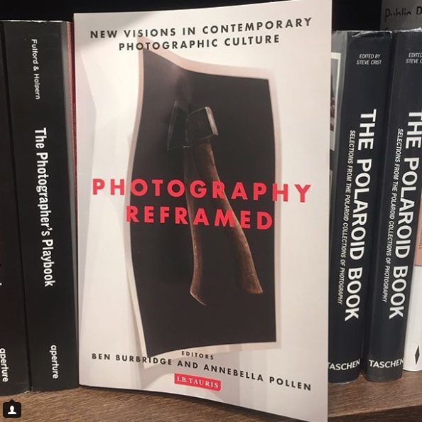 Great to see my piece ‘The Halt’ getting cover spot on the newly published #photographyreframed edited by #benburbridge and <a href="/AnnebellaPollen/">Prof. Annebella Pollen</a> Thanks both and <a href="/ibtauris/">I.B. Tauris</a>