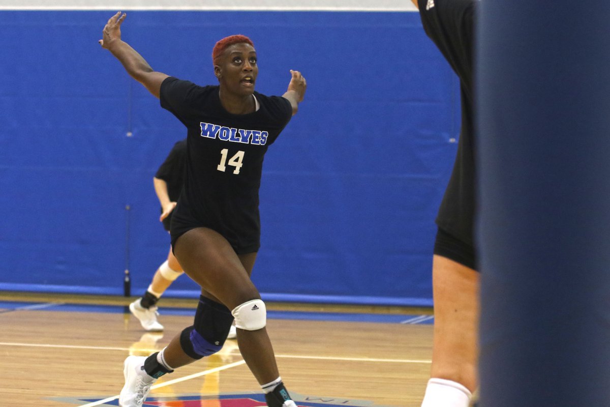UWGAthletics's tweet photo. Monday Blues didn't stop the Wolves from getting better on Day 8 of Camp!
#WolvesVB https://t.co/J3QbL4hcn0