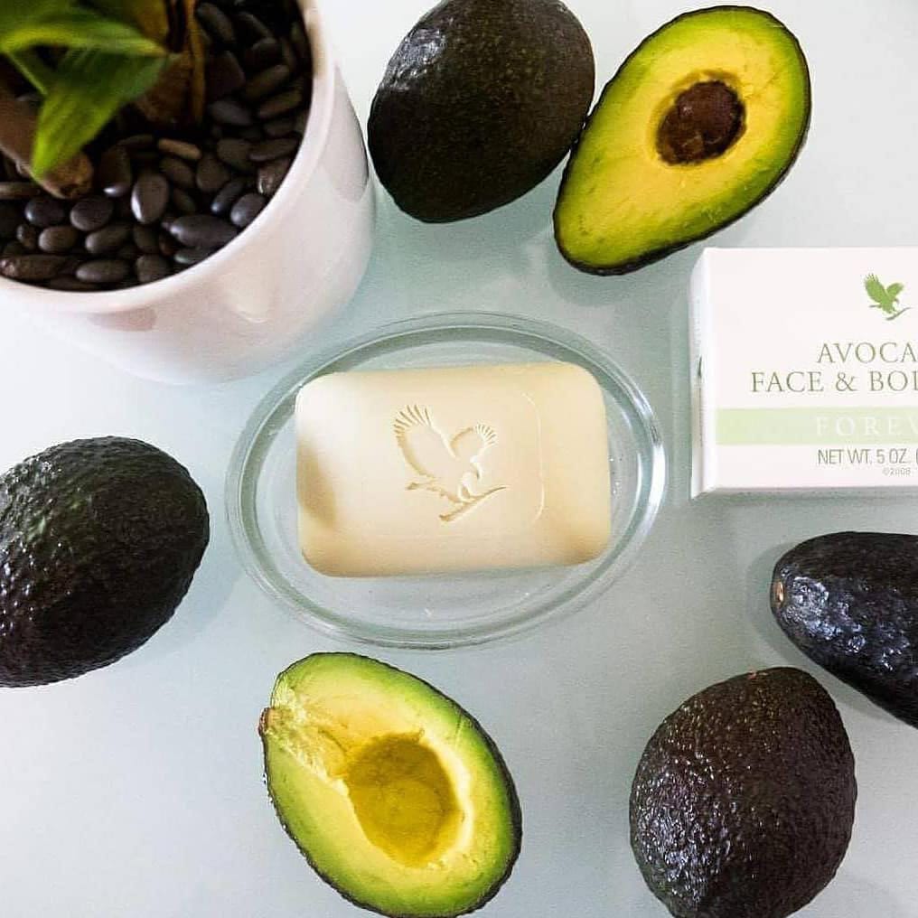 صابونه الافوكادو لتنعيم وترطيب الجسم