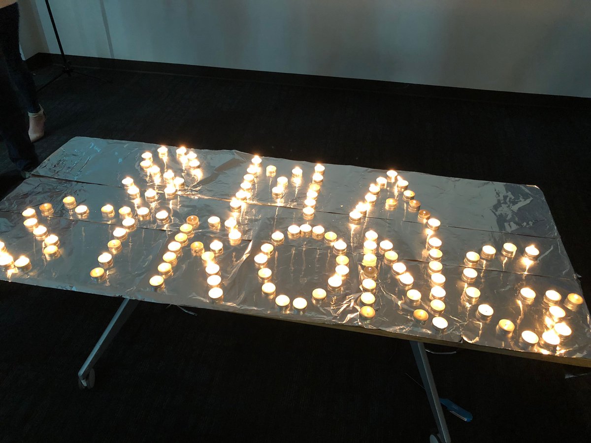 Cytokinetics's tweet photo. On Friday we held a candle lighting ceremony in honor of #SMAAwarenessMonth. We are #SMAStrong! @CureSMA https://t.co/c8yymlfq2C