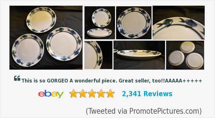 kerrberry77's tweet photo. #GeorgetownPottery Vintage Fish Pattern Dinner Plates Set of 3 Maine | eBay
https://t.co/kCOJTdXGsF
(Tweeted via https://t.co/MeD6Intbwd) https://t.co/oGVTbBGsZT