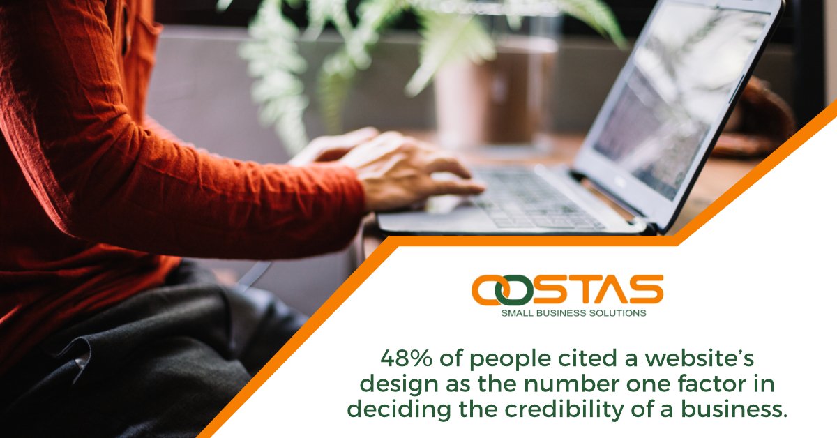 OostasLLC's tweet image. 48% of people cited a website’s design as the number one factor in deciding the credibility of a business.

#website #websitedesign #websitepackages #hosting #pageoptimization #amazonhosting #websitesolutions