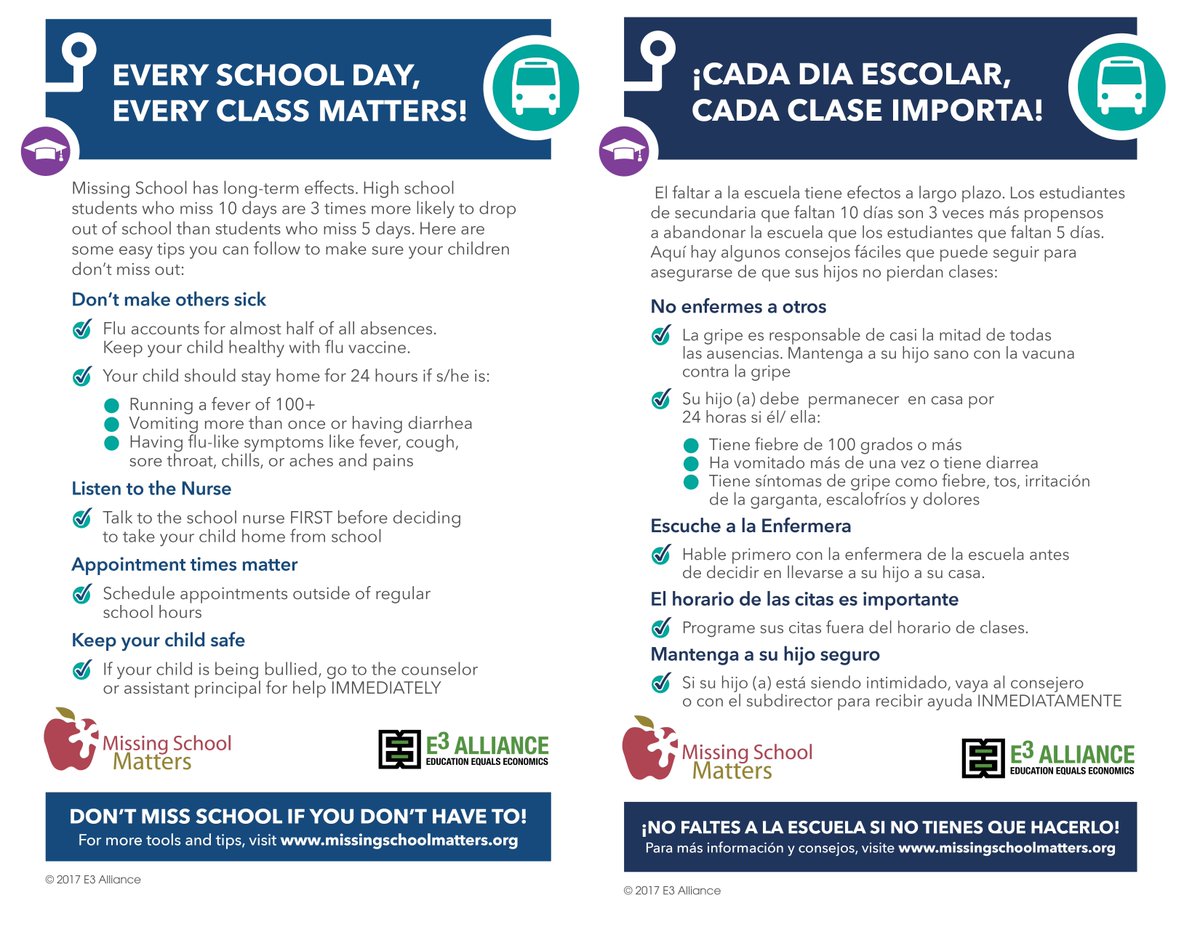 E3Alliance's tweet photo. As we head back to school, we celebrate the partnership between educators &amp; parents to help ensure @attendanceworks for our students. Great resources to check out! #missingmatters #makeeverydaycount
https://t.co/kC1r4A52O3
https://t.co/ikCn7zE02U
https://t.co/dm0IWm7h8F https://t.co/KEgTZnSvWU