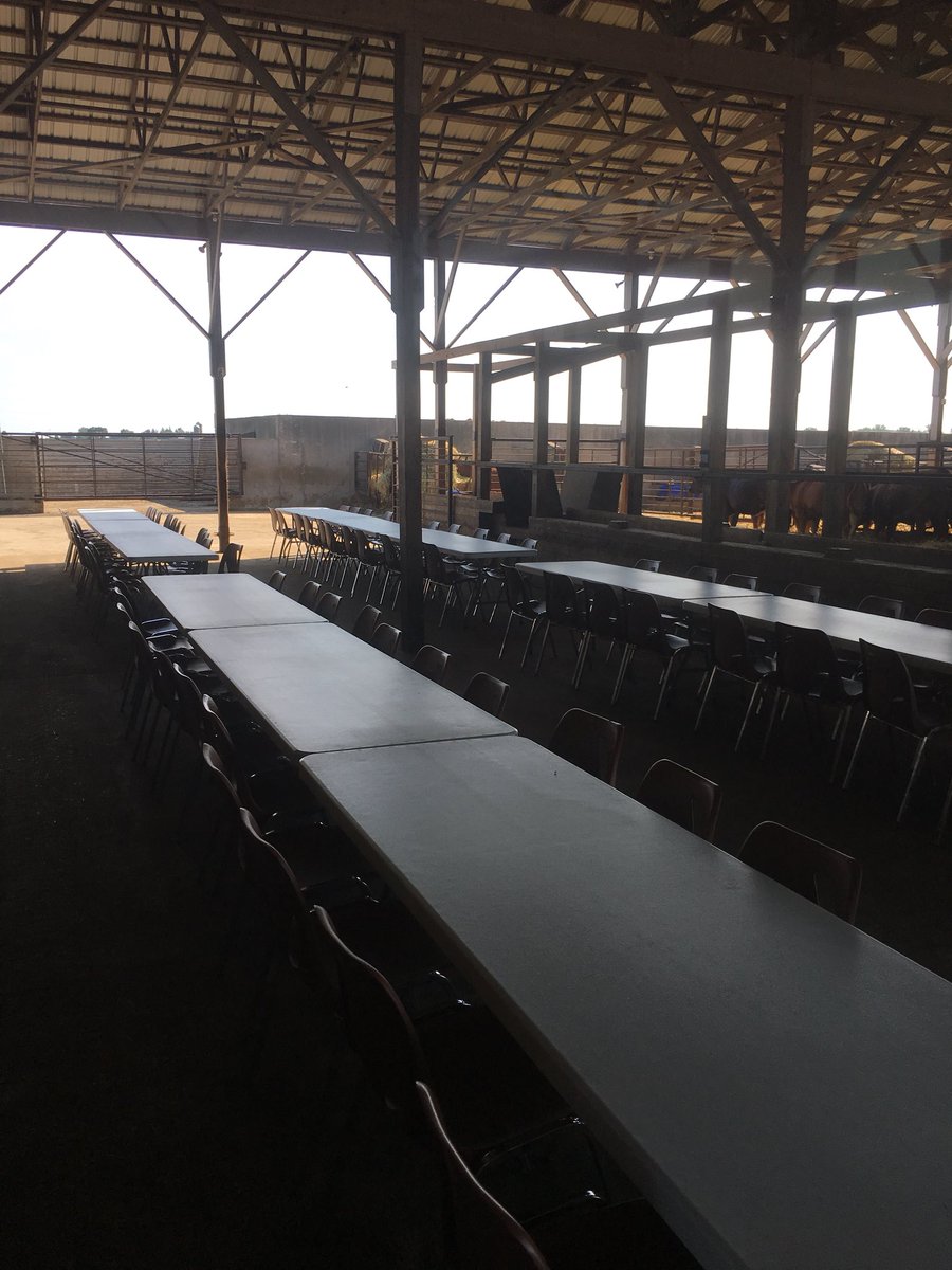 bzacres's tweet photo. Dinner will be served! @OntarioBeef #CDNBeefConf #PreConferenceTour https://t.co/LfIvzZjmlZ