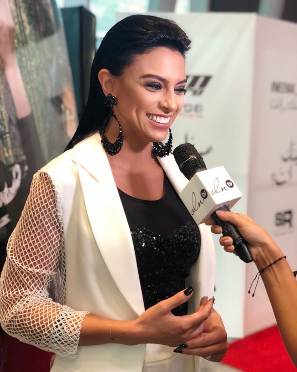 It was an amazing start. Good luck #مينك_إنت #avantpremiere #cinema #brigitteyaghi