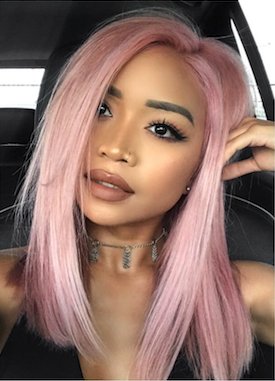 matrixfamily's tweet image. How amazing is @paudictado&apos;s 3-week #SoColorCult fade out? Her stylist used Bubblegum Pink in semi to get this gorgeous shade! #MatrixPartner