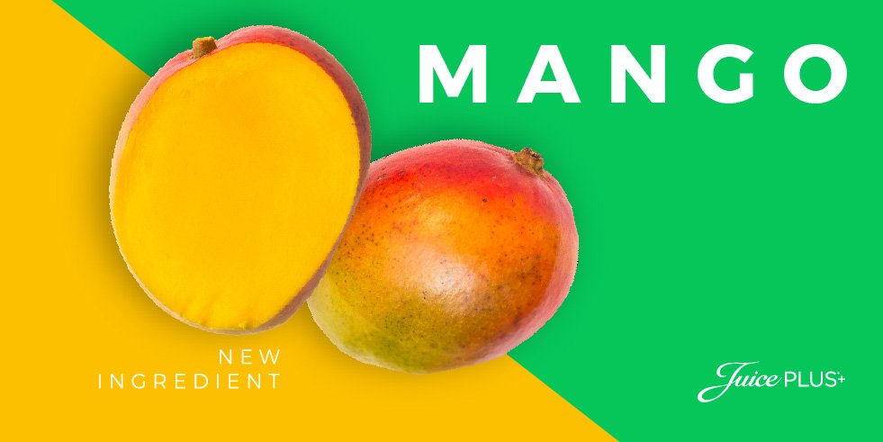 juiceplus's tweet image. It only made sense to add mango to our Fruit Blend. So tasty we'd eat it even if it didn't boost brain health! 🤓