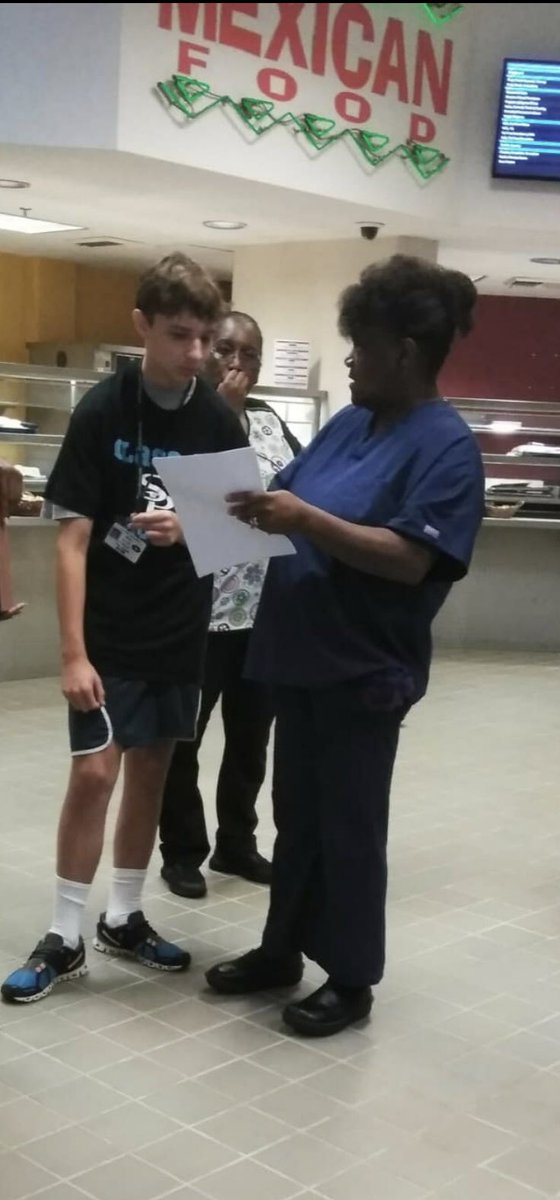 HooverCNP's tweet photo. CNP @SpainPark Welcomes their new employee - Tripp!  He received his job description, name badge and time sheets. Awesome job, Tripp on your first day!!👏 https://t.co/TzAfFTQxev