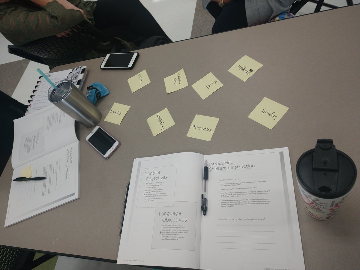 MISTYK0813's tweet photo. So glad to have been retrained on the 7 steps to Building an Interactive Language Rich Classroom. This is a great training, I think all teachers should attend. Thanks @dr_aquagirl for a wonderful and interactive presentation! #SIPlus #magIntermediate https://t.co/ZEE7V9eUFV