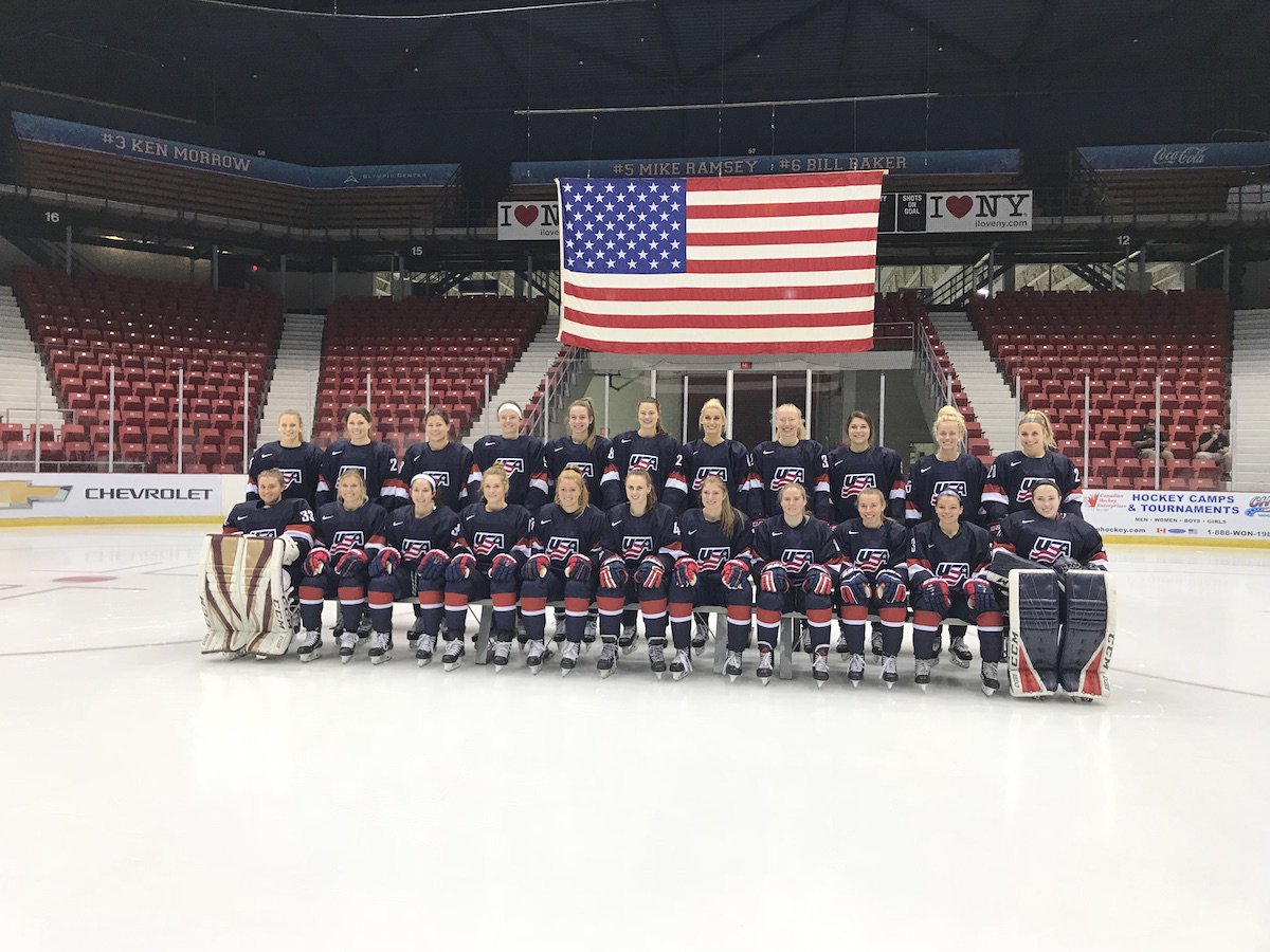 USA Hockey on Twitter "📸 day for the U18 and U22 Women's Select teams